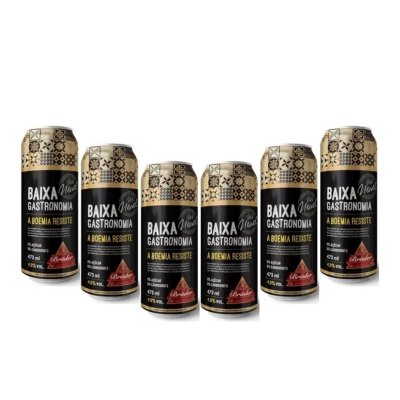 Cerveja Bruder Artesanal Baixa Gastronomia Zero Áçucar 473ml