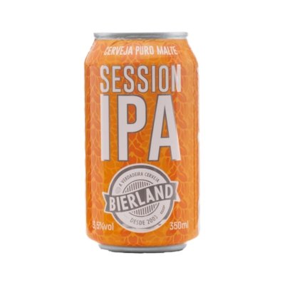 Cerveja Bierland Session IPA Lata 350ml