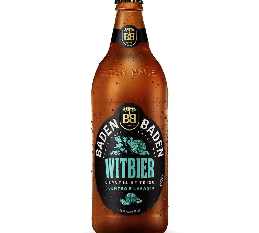 Garrafa Baden Baden Witbier 600 ml com condensação