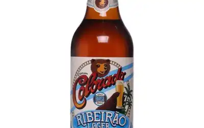 Garrafa Colorado Ribeirão Lager 600 ml com rótulo do urso