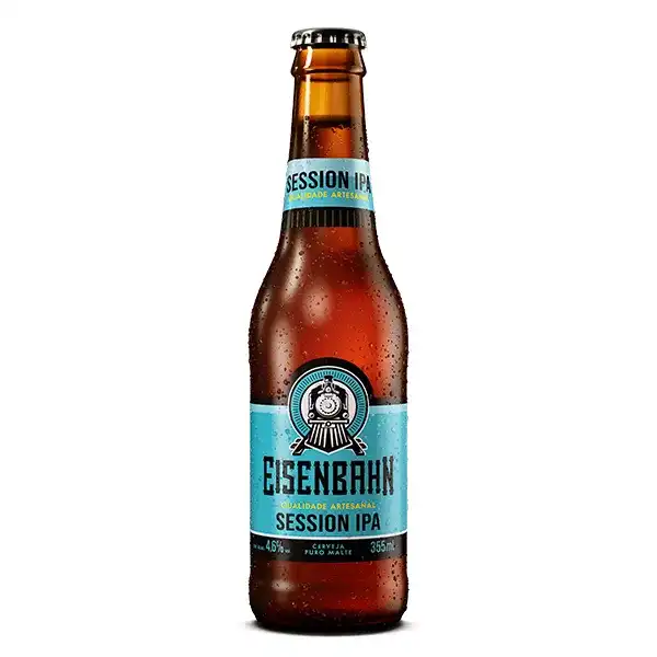 Garrafa Eisenbahn Session IPA 355 ml com condensação