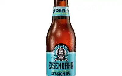 Garrafa Eisenbahn Session IPA 355 ml com condensação